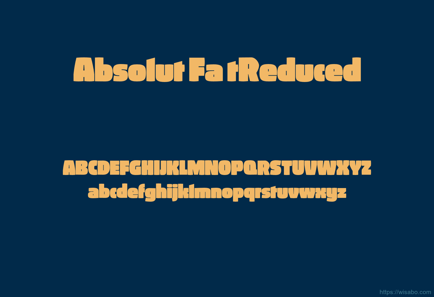 Absolut Fa tReduced