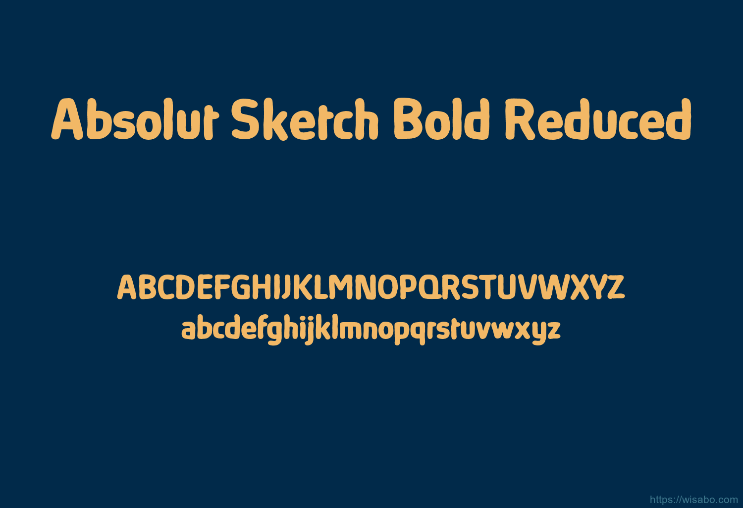 Absolut Sketch Bold Reduced