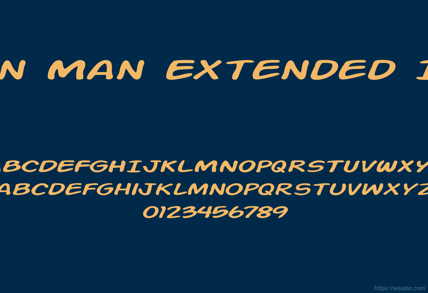 Action Man Extended Italic