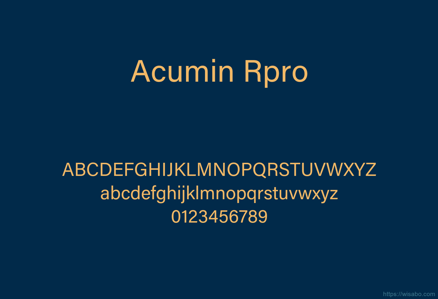 Acumin Rpro
