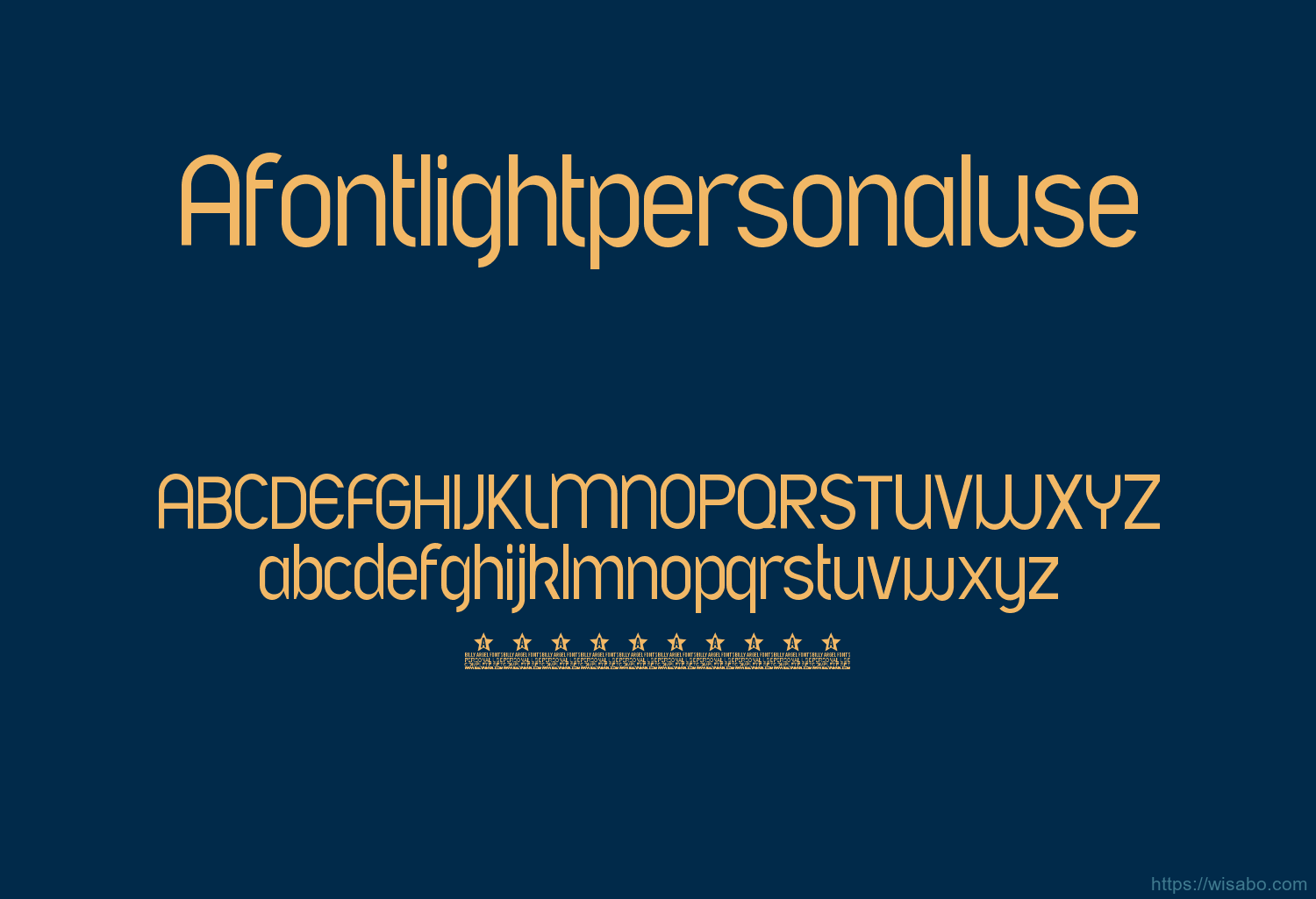 Afontlightpersonaluse