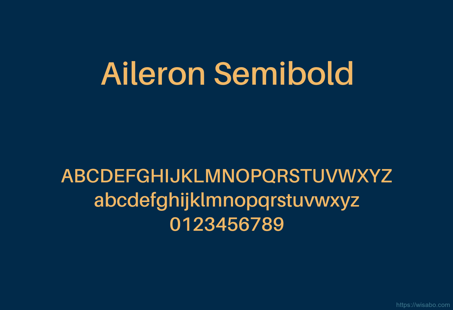 Aileron Semibold