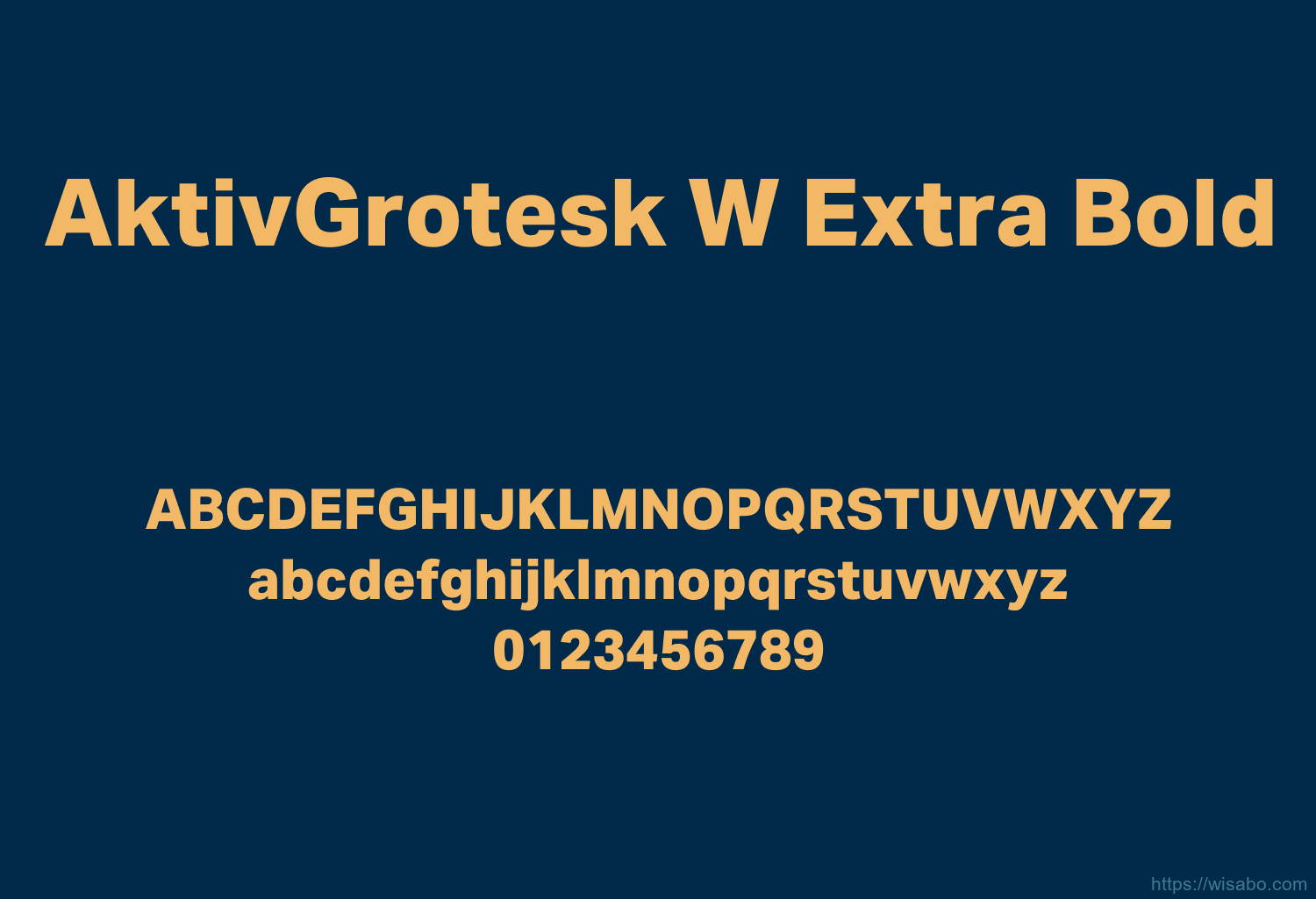 AktivGrotesk W Extra Bold