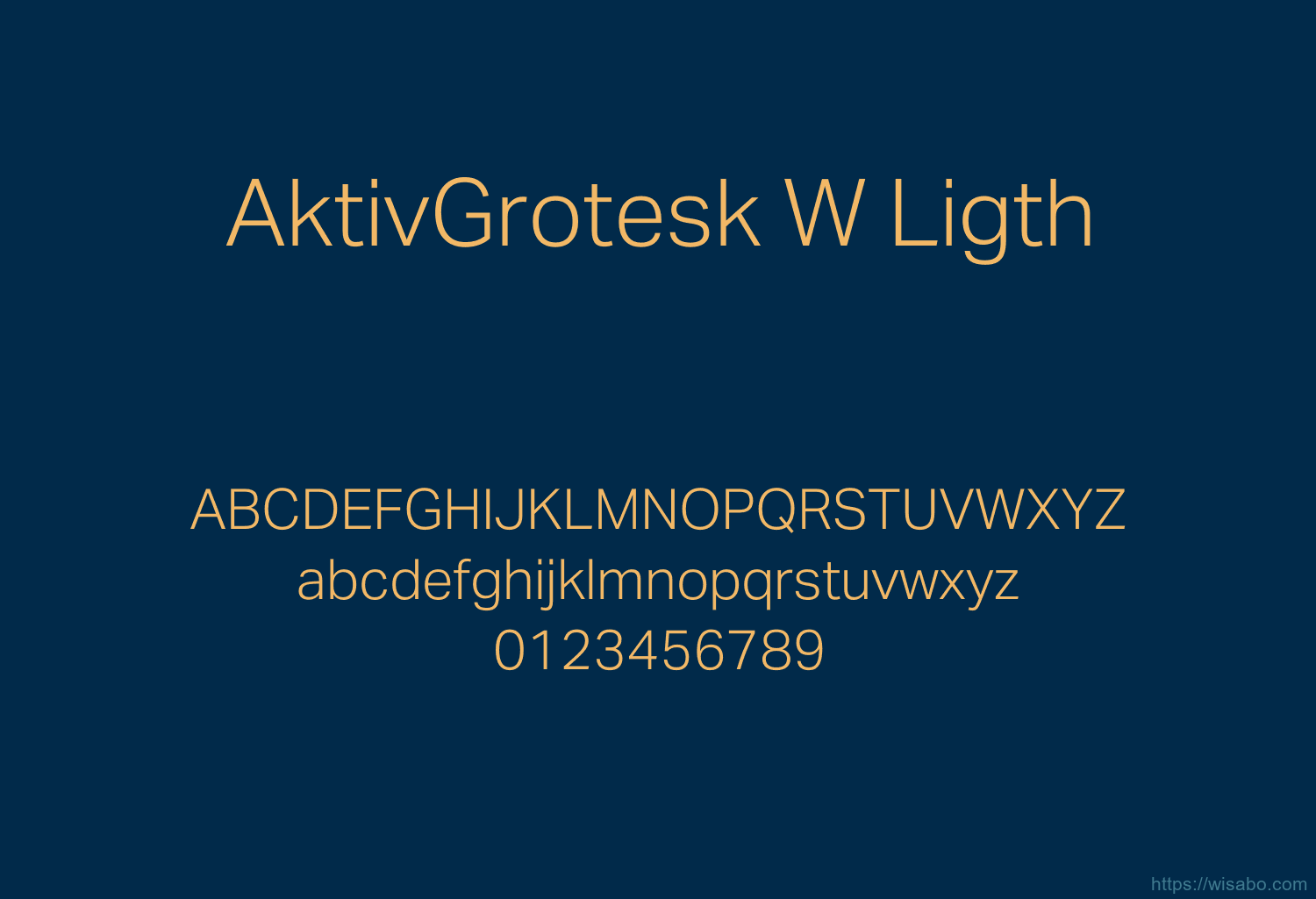 AktivGrotesk W Ligth