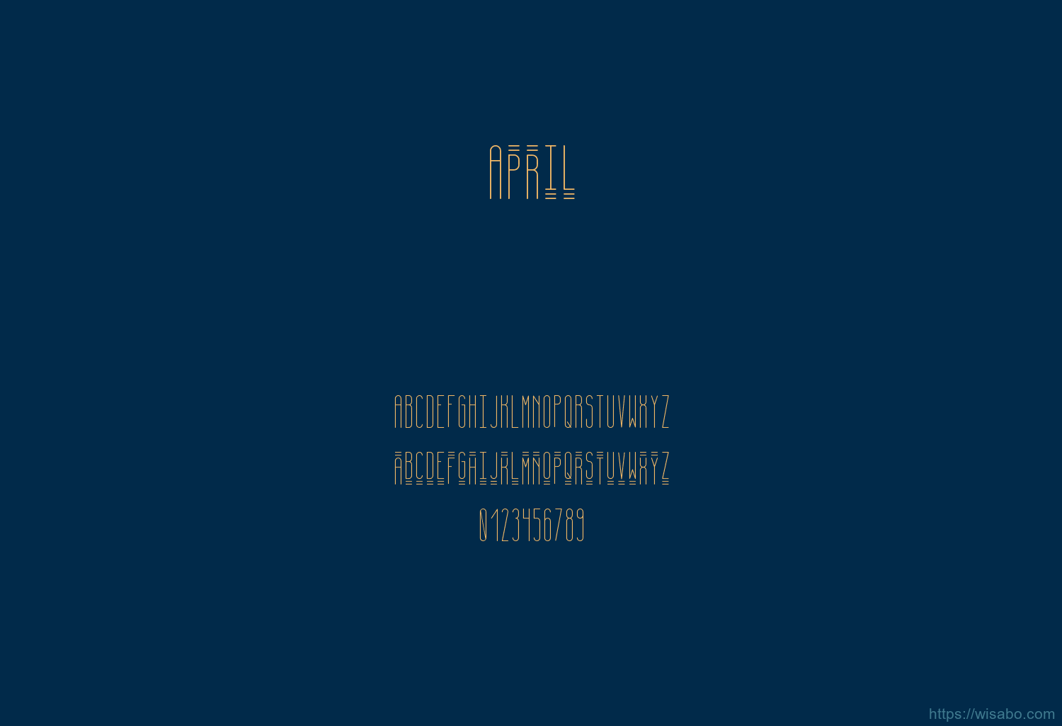 April