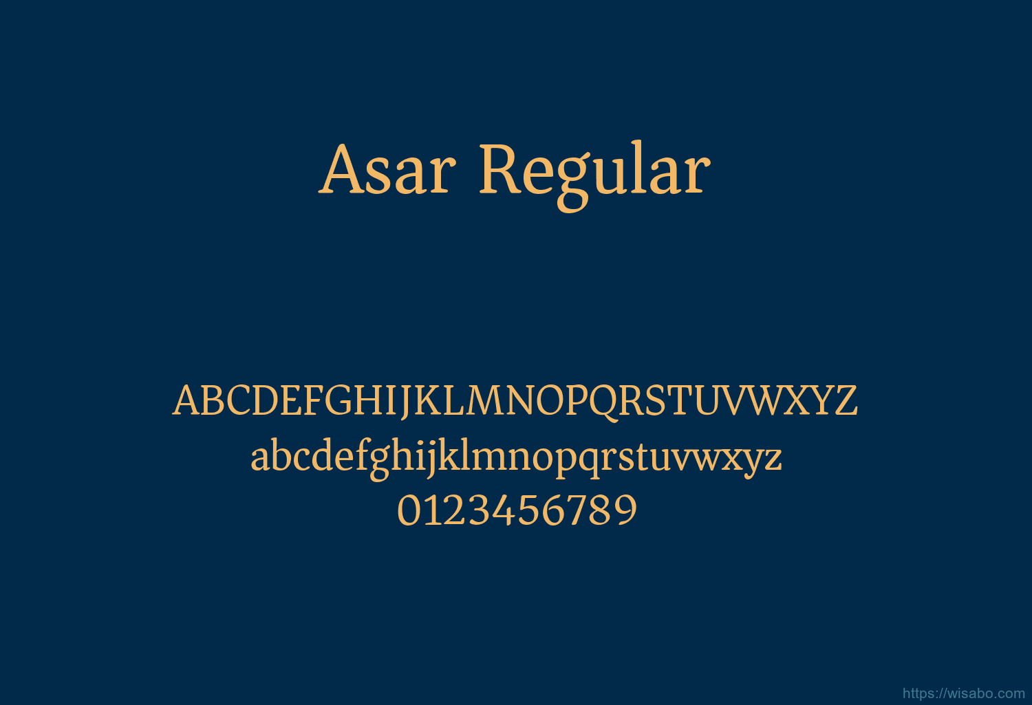 Asar Regular