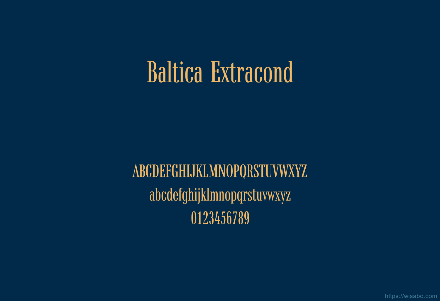 Baltica Extracond