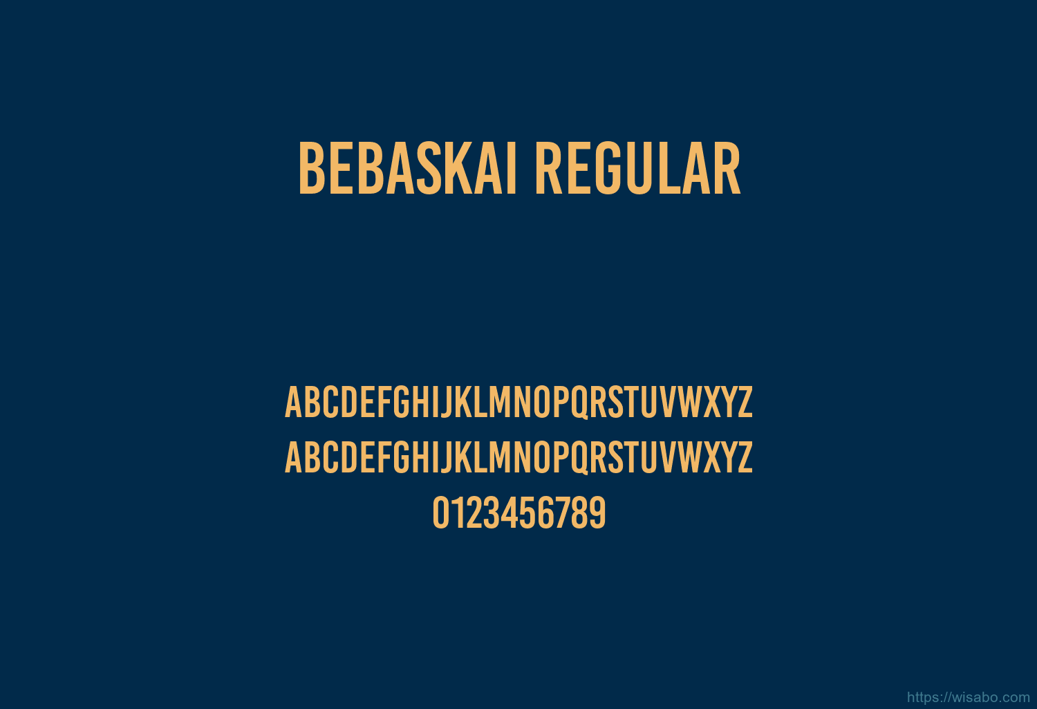Bebaskai Regular