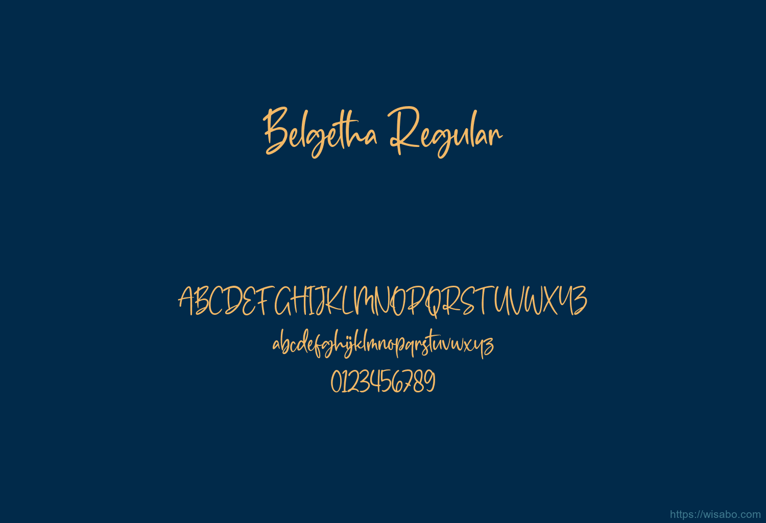 Belgetha Regular