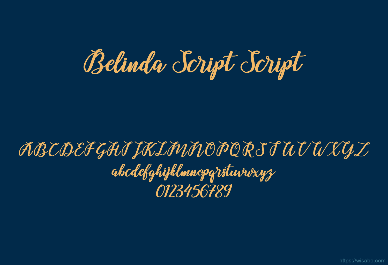 Belinda Script Script