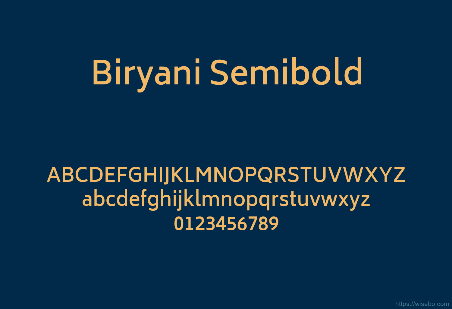 Biryani Semibold Biryani Semibold