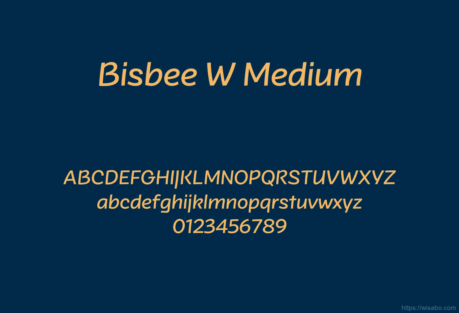 Bisbee W Medium
