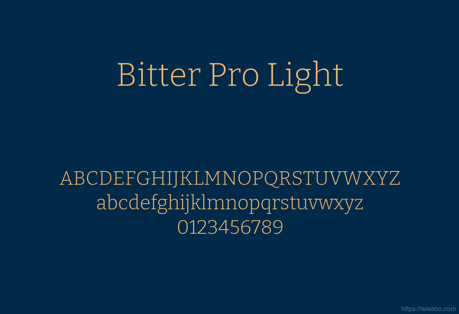 Bitter Pro Light