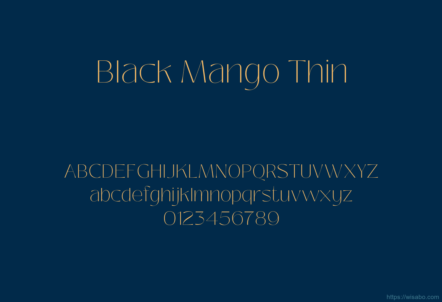 Black Mango Thin