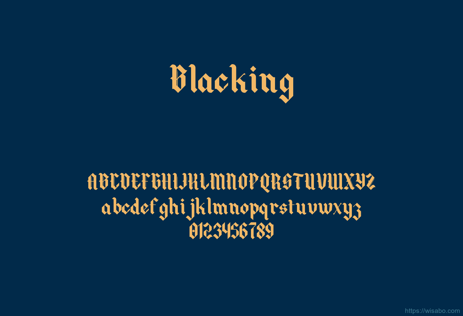 Blacking