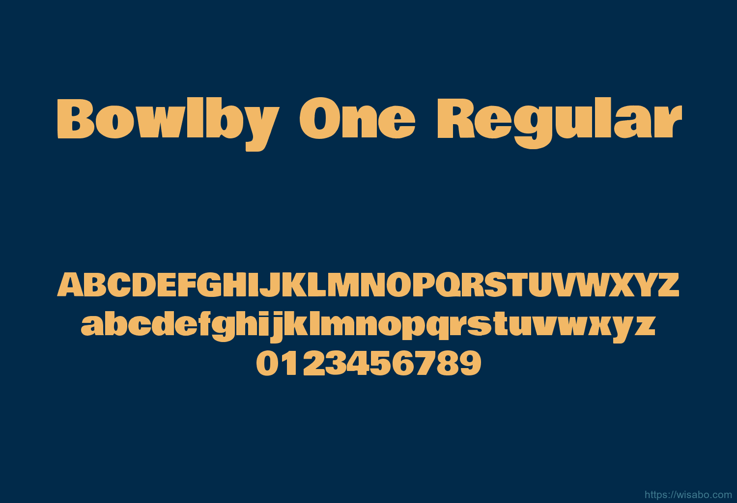 Bowlby One Regular