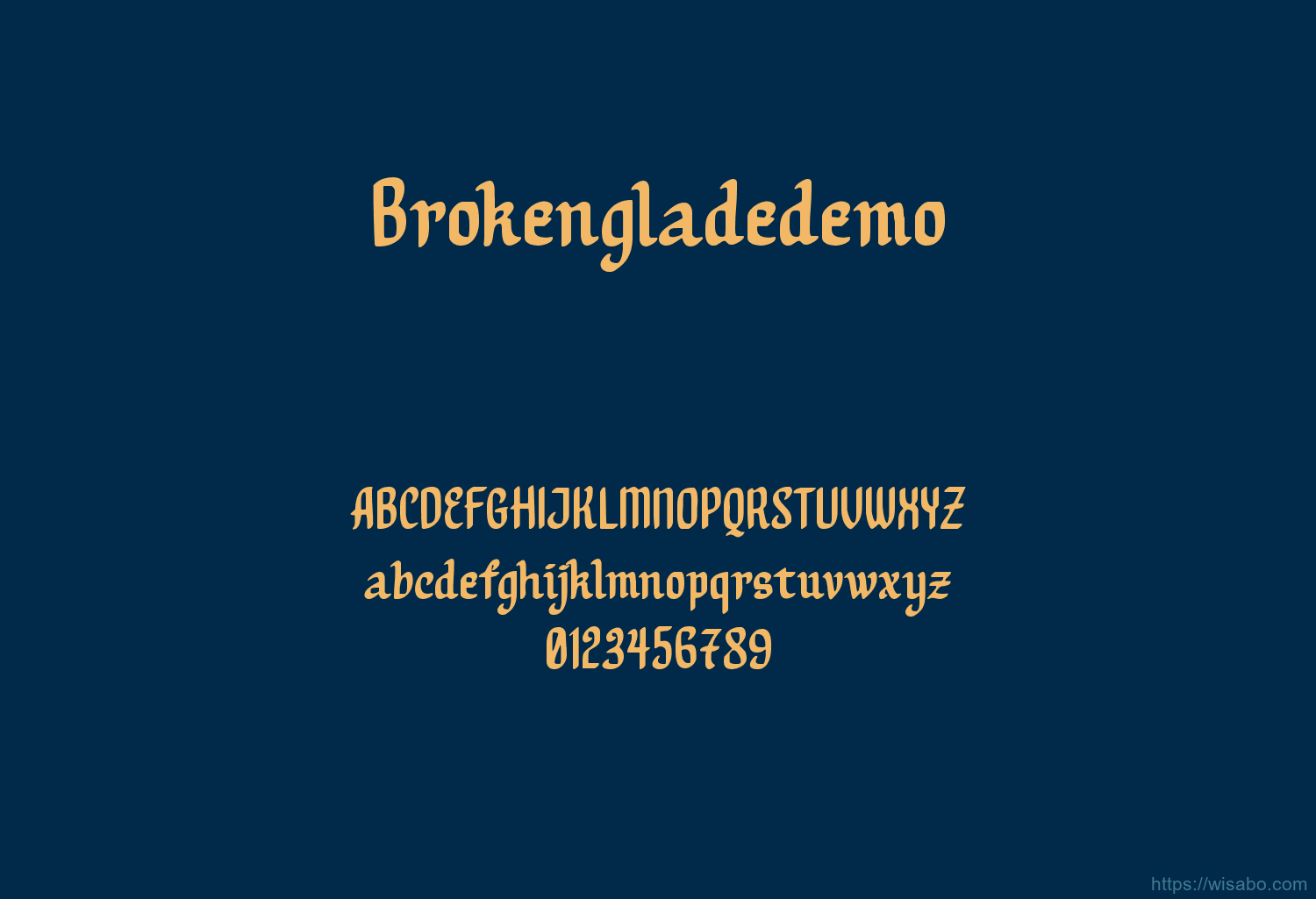 Brokengladedemo