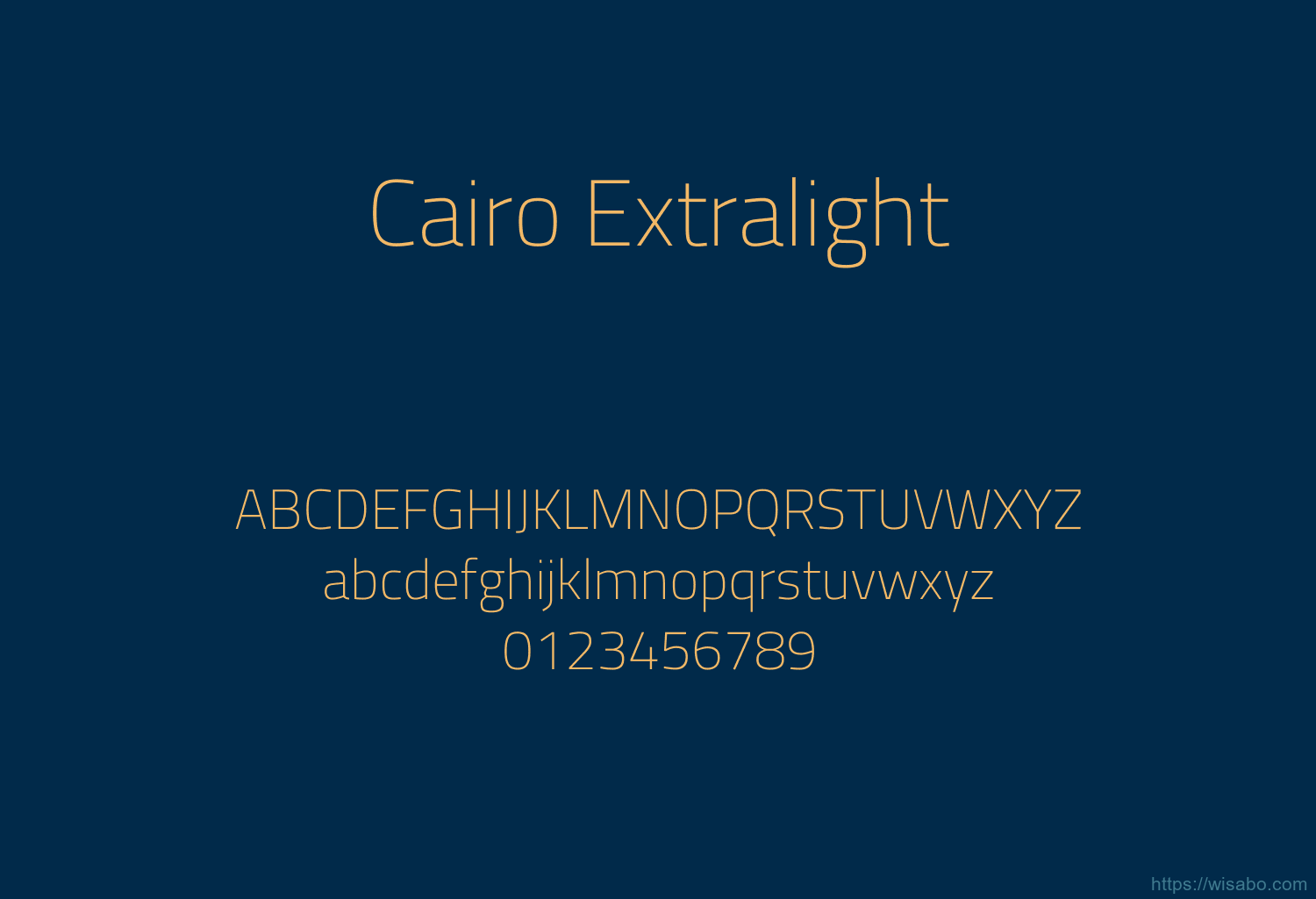 Cairo Extralight