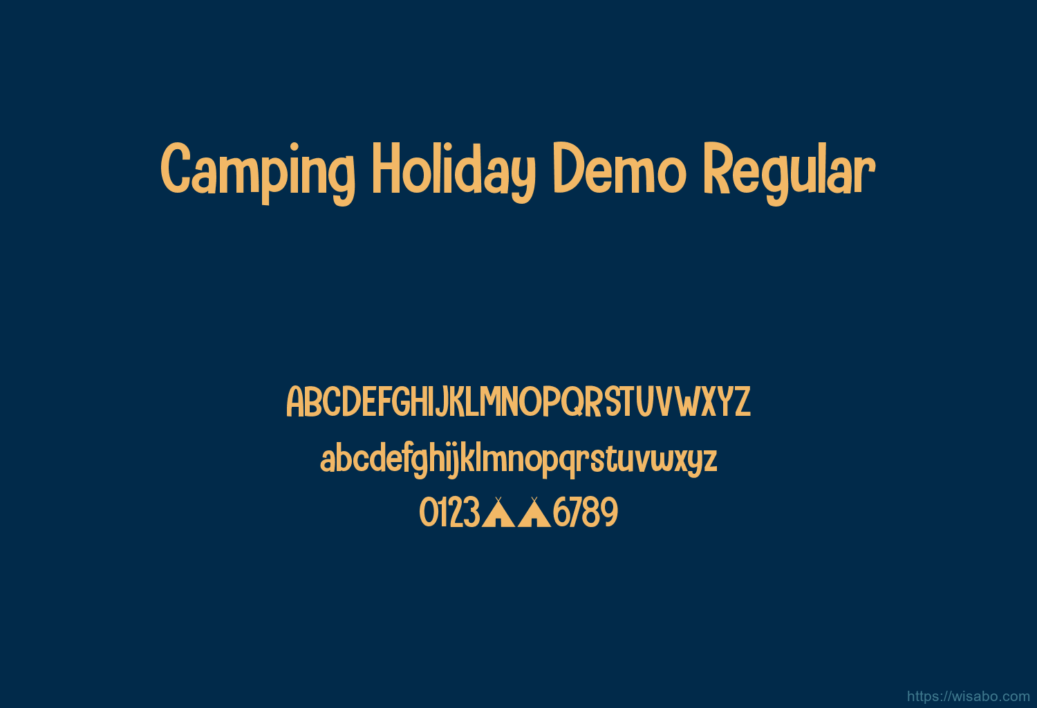 Camping Holiday Demo Regular