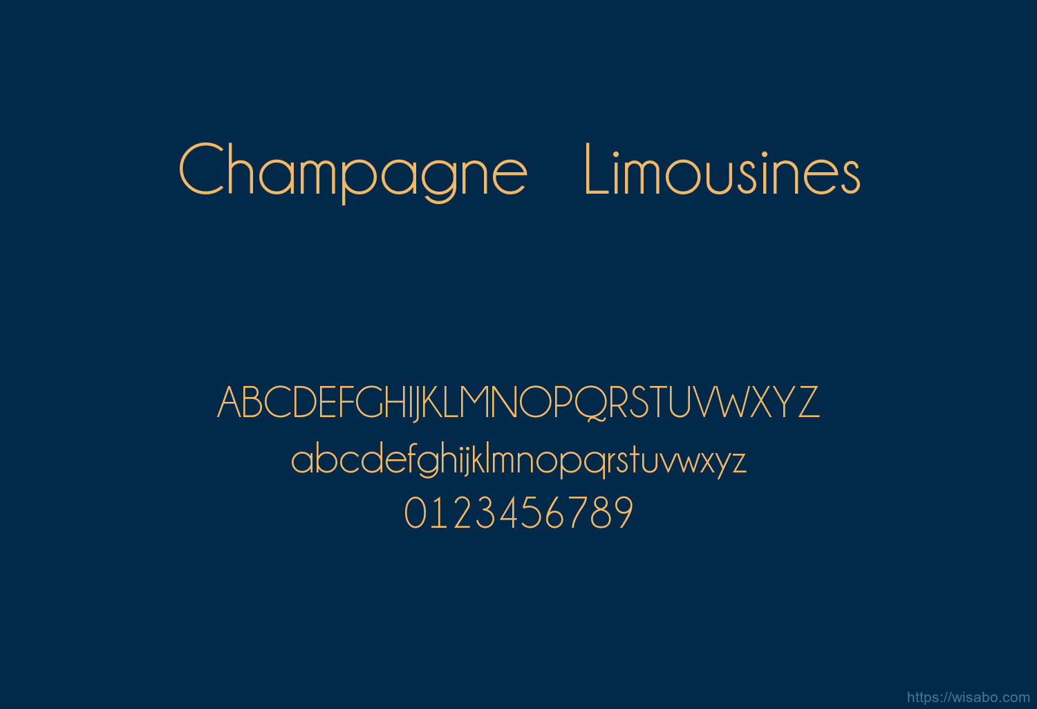 Champagne   Limousines