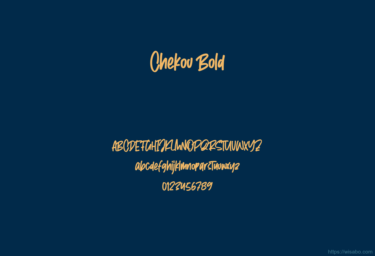 Chekov Bold
