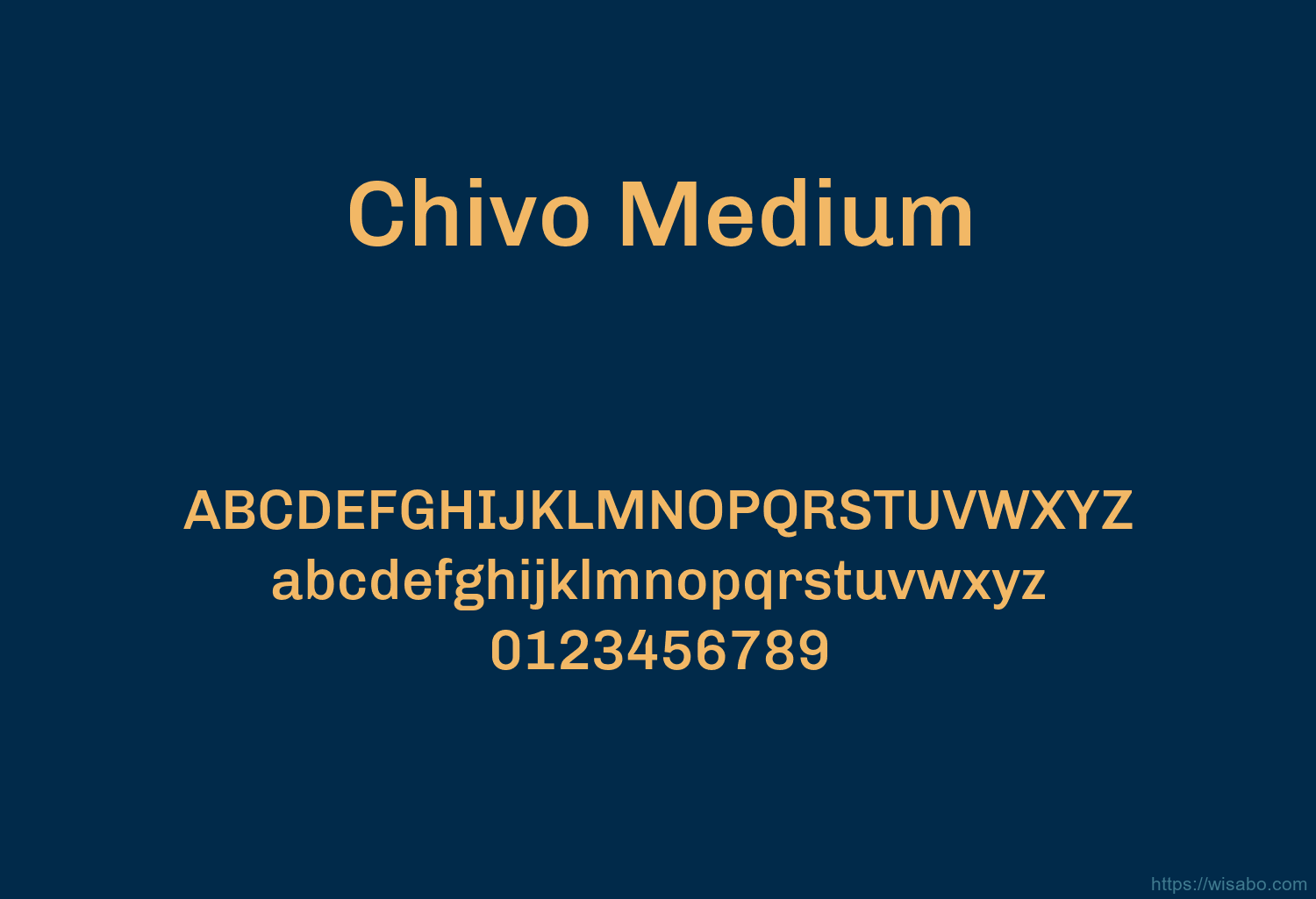Chivo Medium