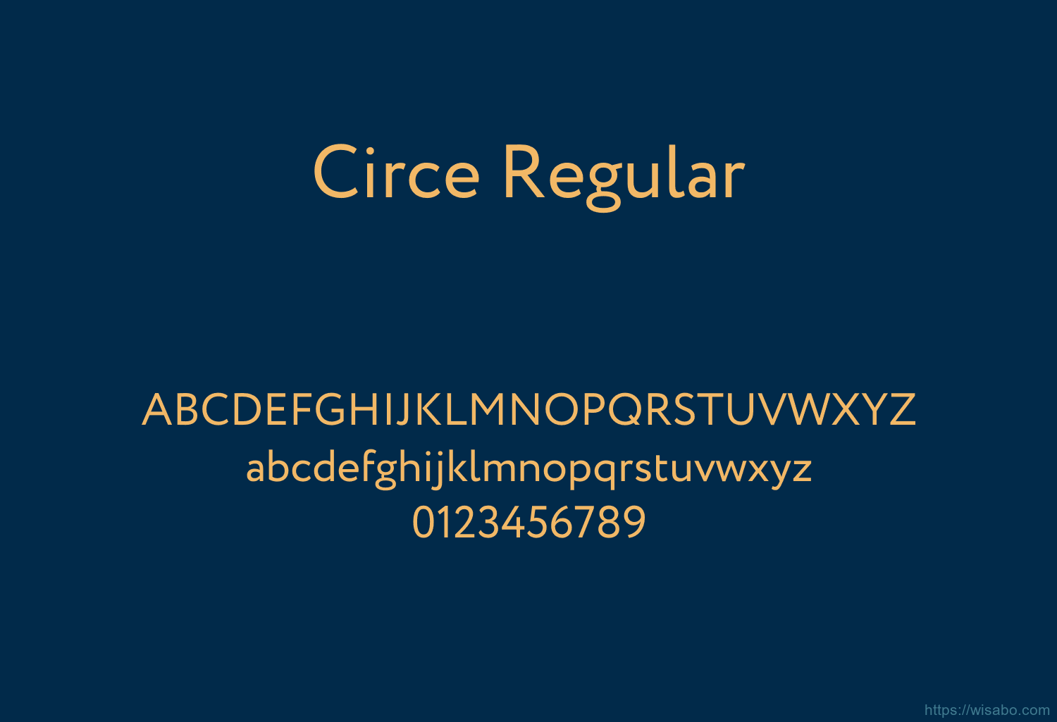 Circe Regular