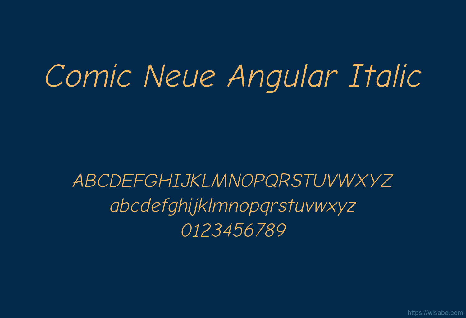Comic Neue Angular Italic Font Free Download [ttf - otf] | Wisabo Fonts