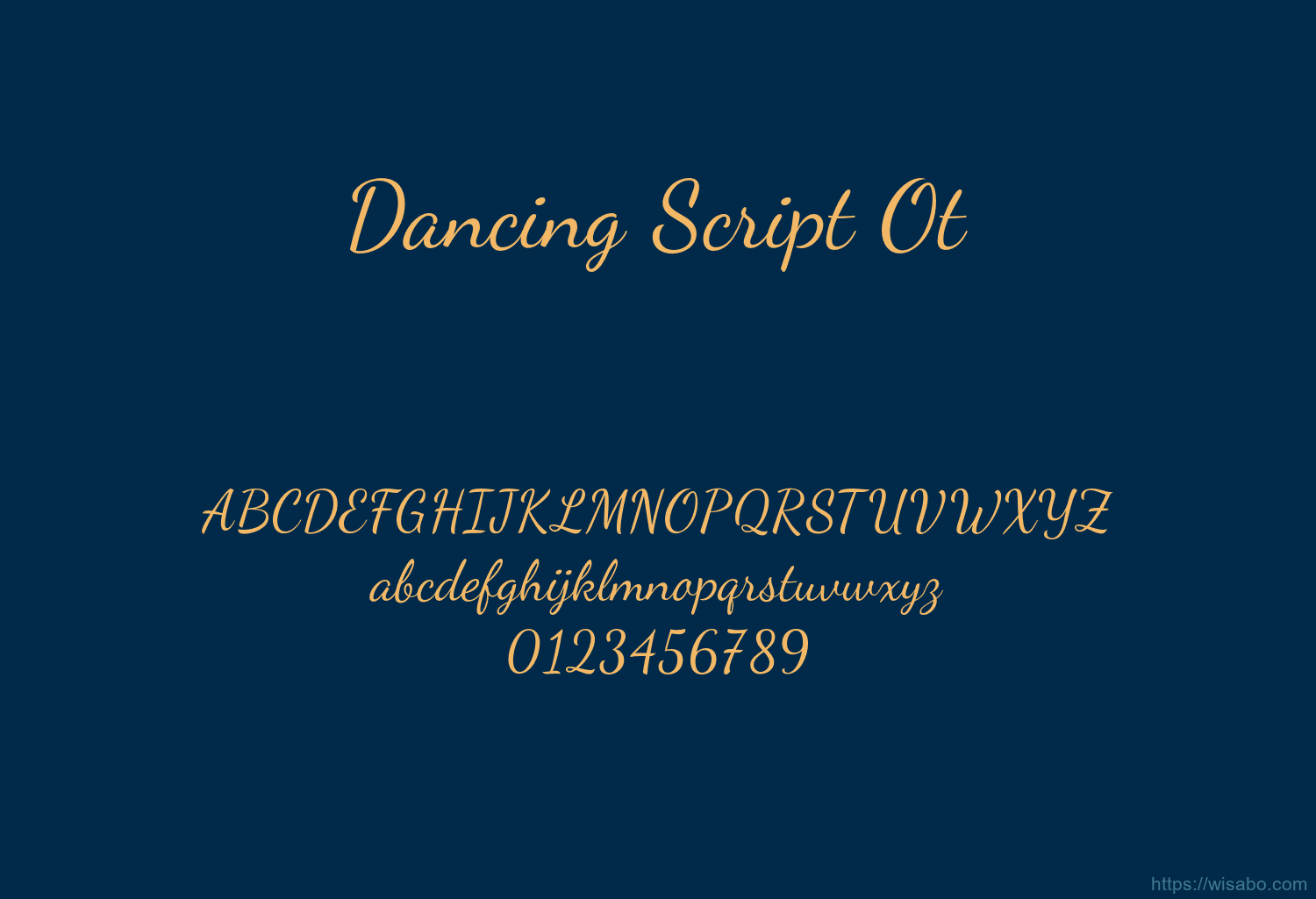 Dancing Script Ot
