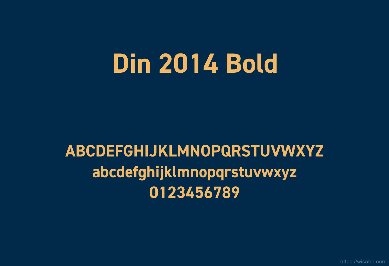 Din 2014 Bold Din 2014 Bold