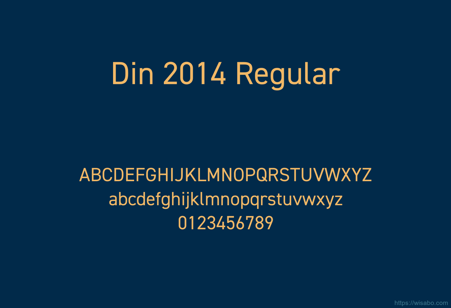 Din 2014 Regular Din 2014 Regular