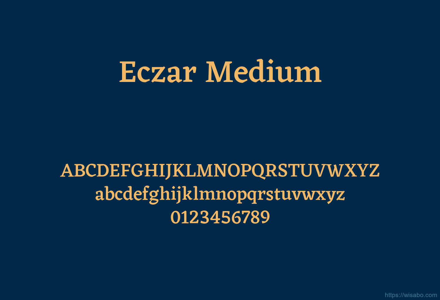 Eczar Medium Eczar Medium