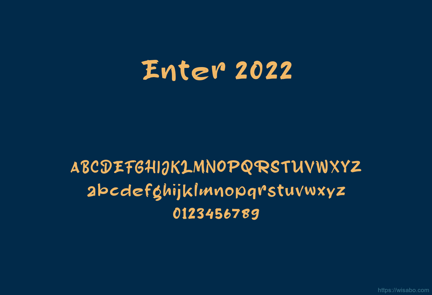 Enter 2022
