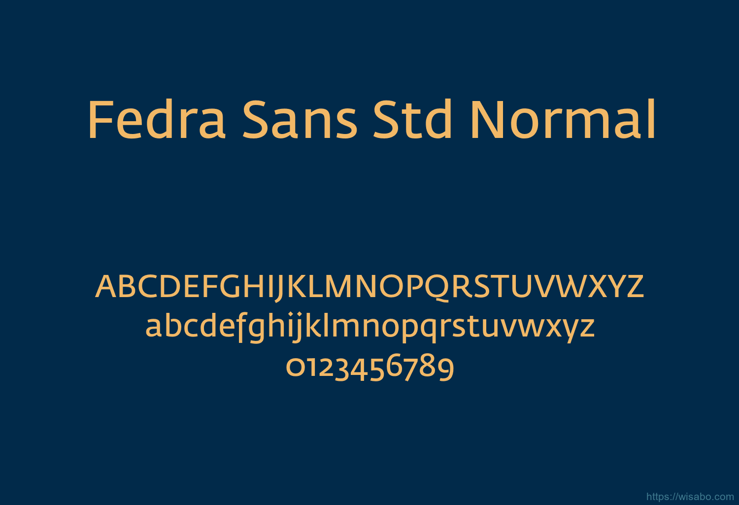 Fedra Sans Std Normal
