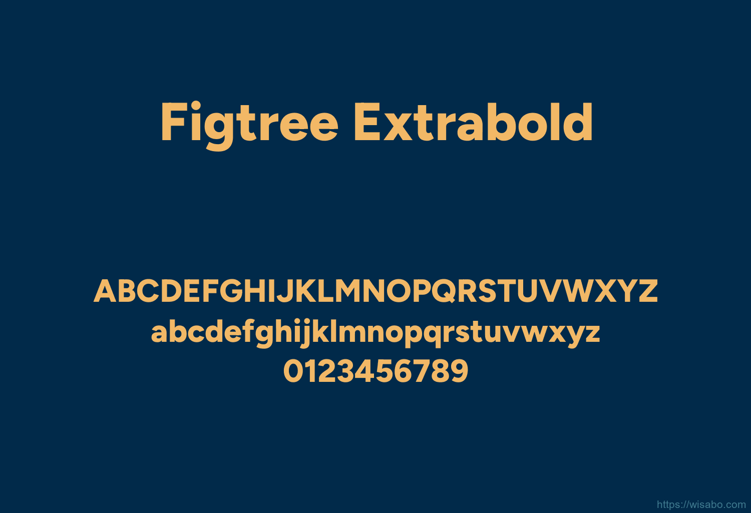 Figtree Extrabold