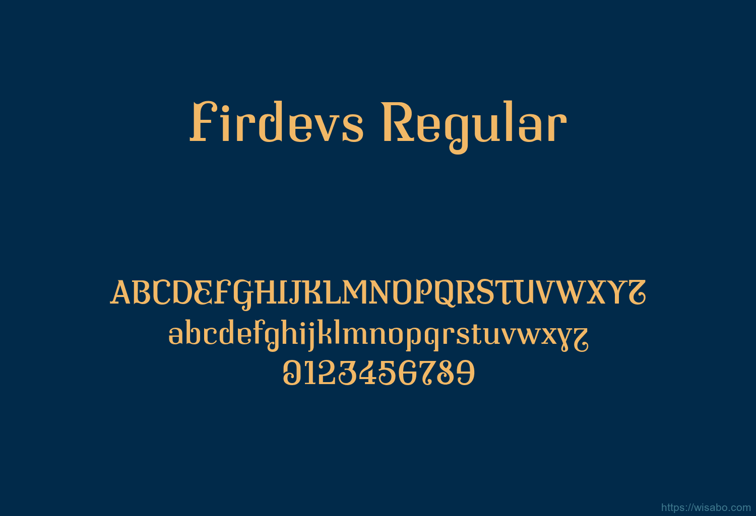Firdevs Regular