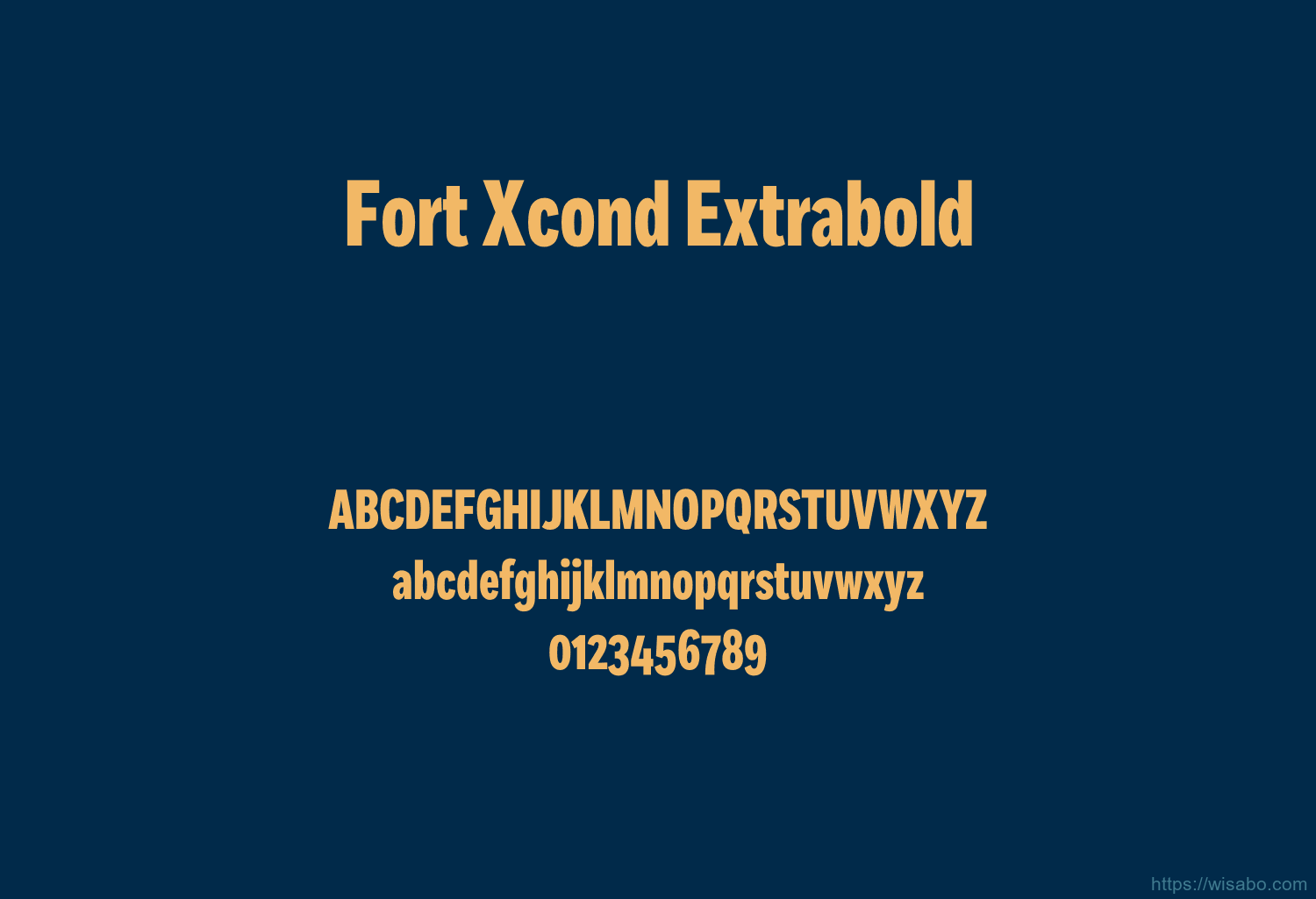 Fort Xcond Extrabold