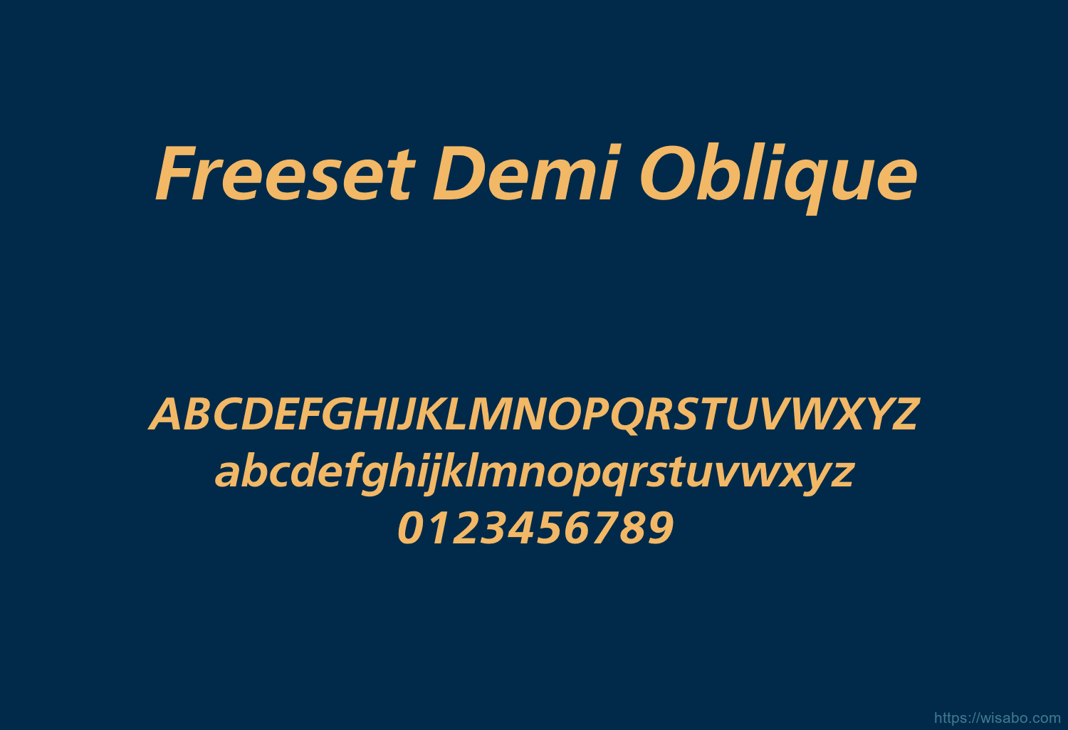 Freeset Demi Oblique