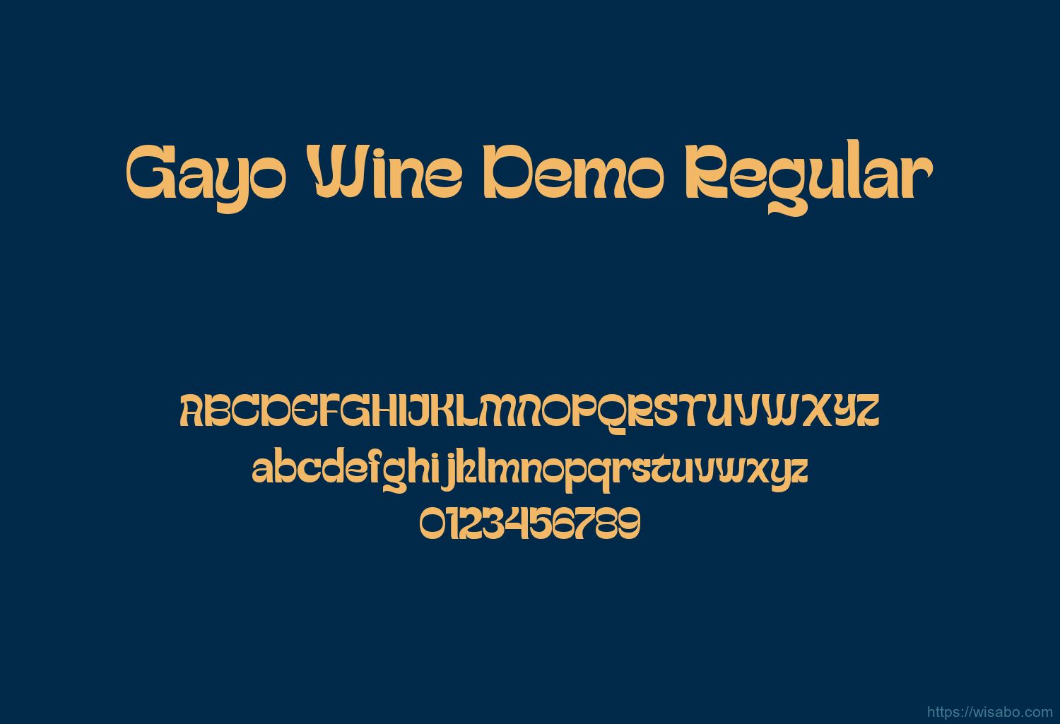Gayo Wine Demo Regular