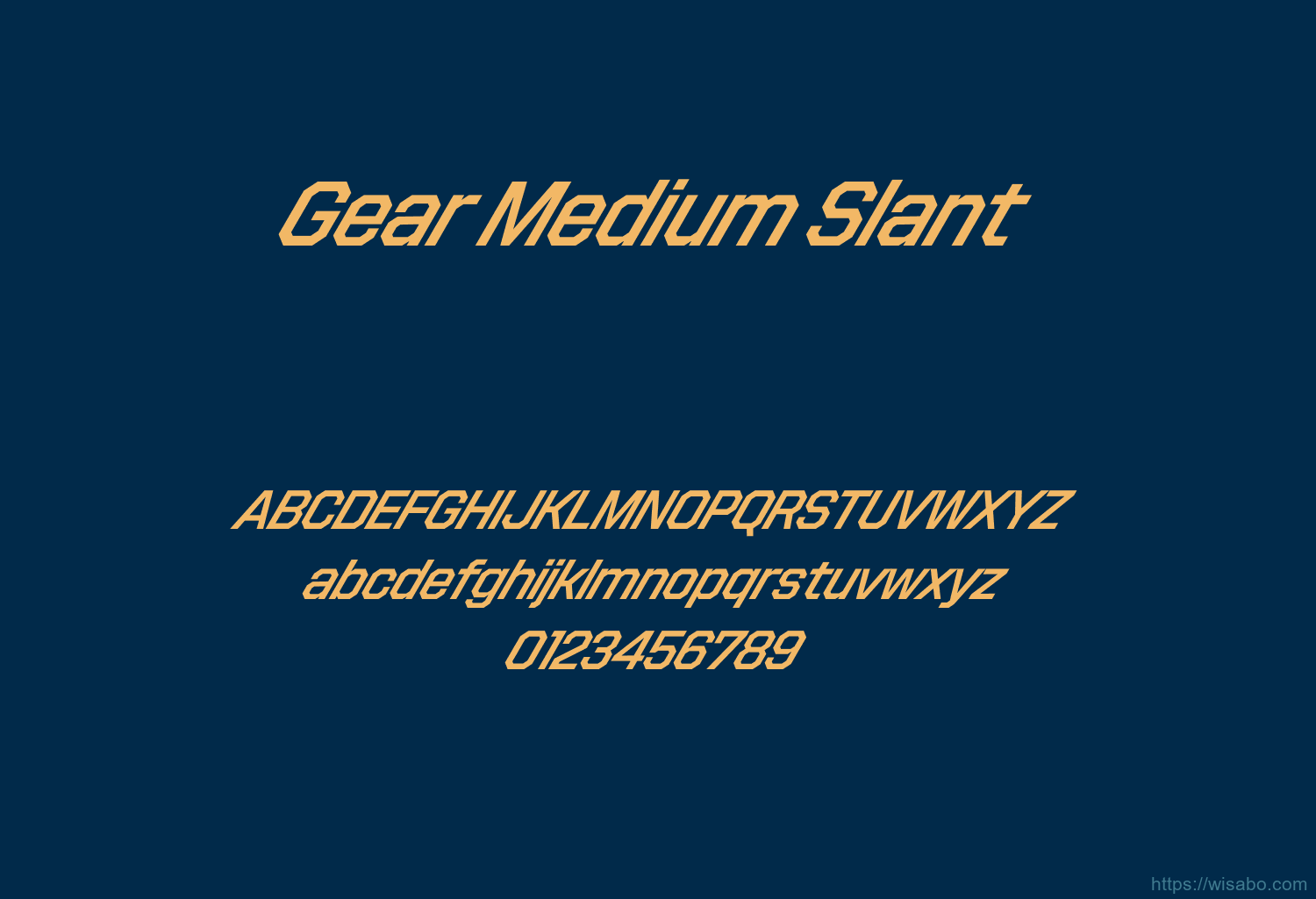 Gear Medium Slant