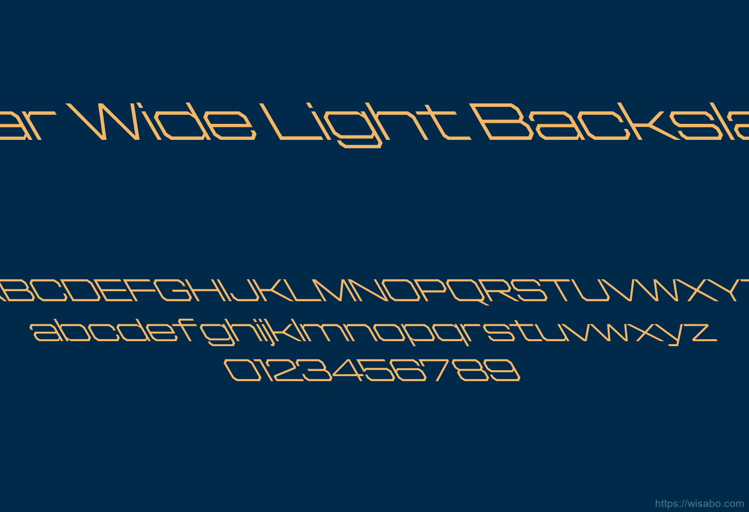 Gear Wide Light Backslant
