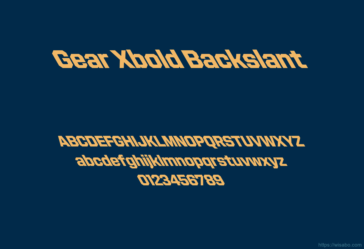 Gear Xbold Backslant