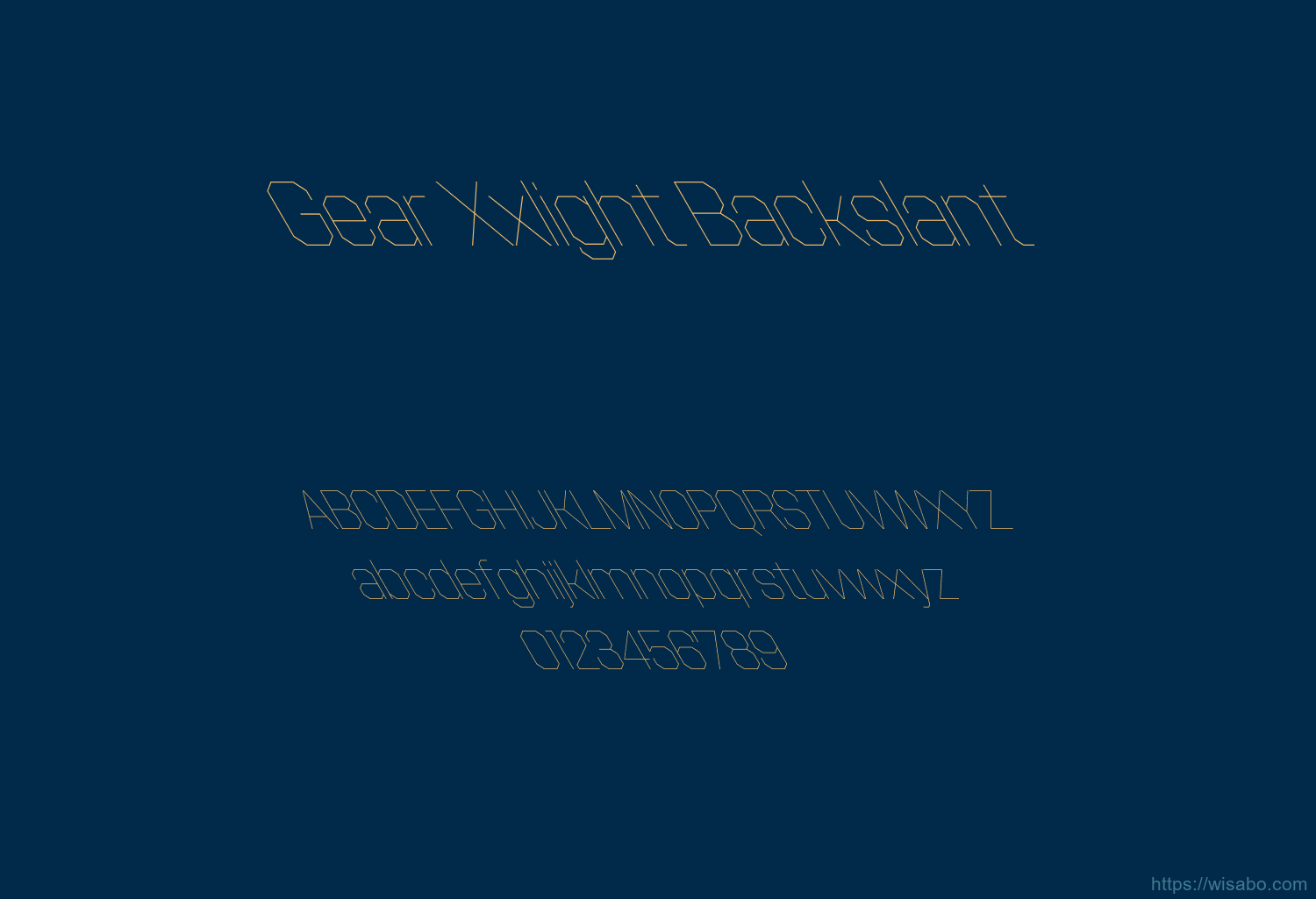 Gear Xxlight Backslant