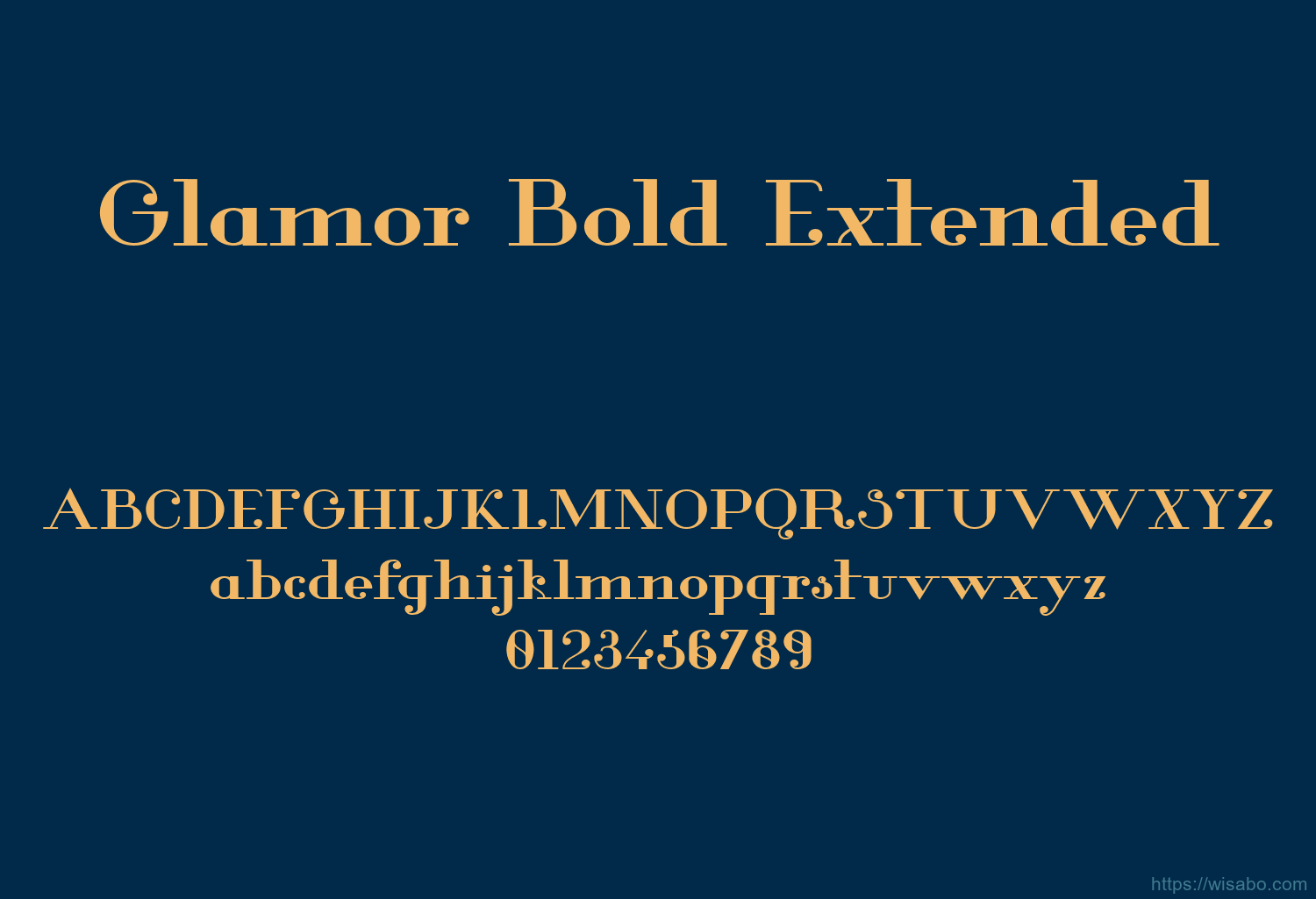 Glamor Bold Extended Glamor Bold Extended
