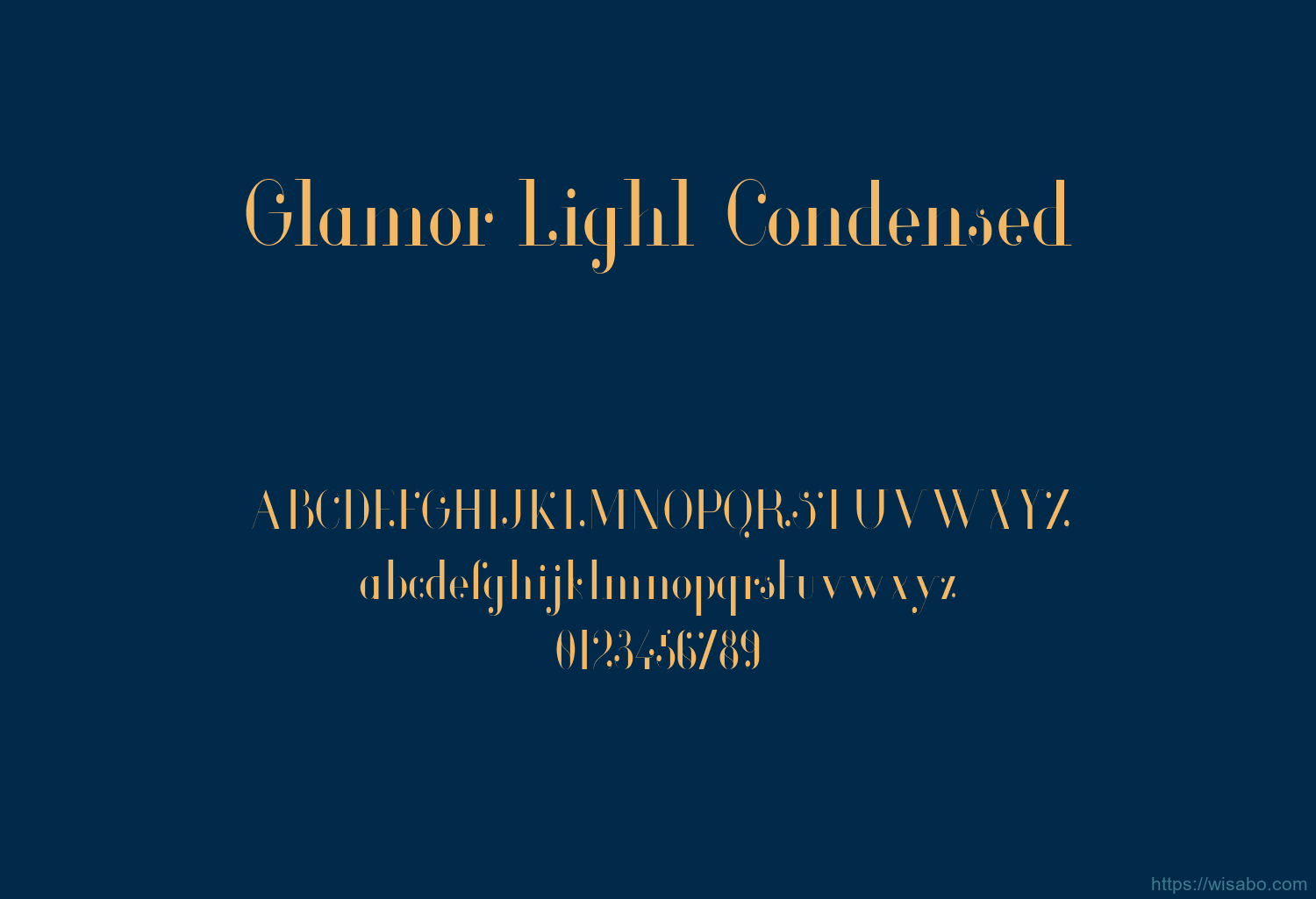 Glamor Light Condensed Glamor Light Condensed