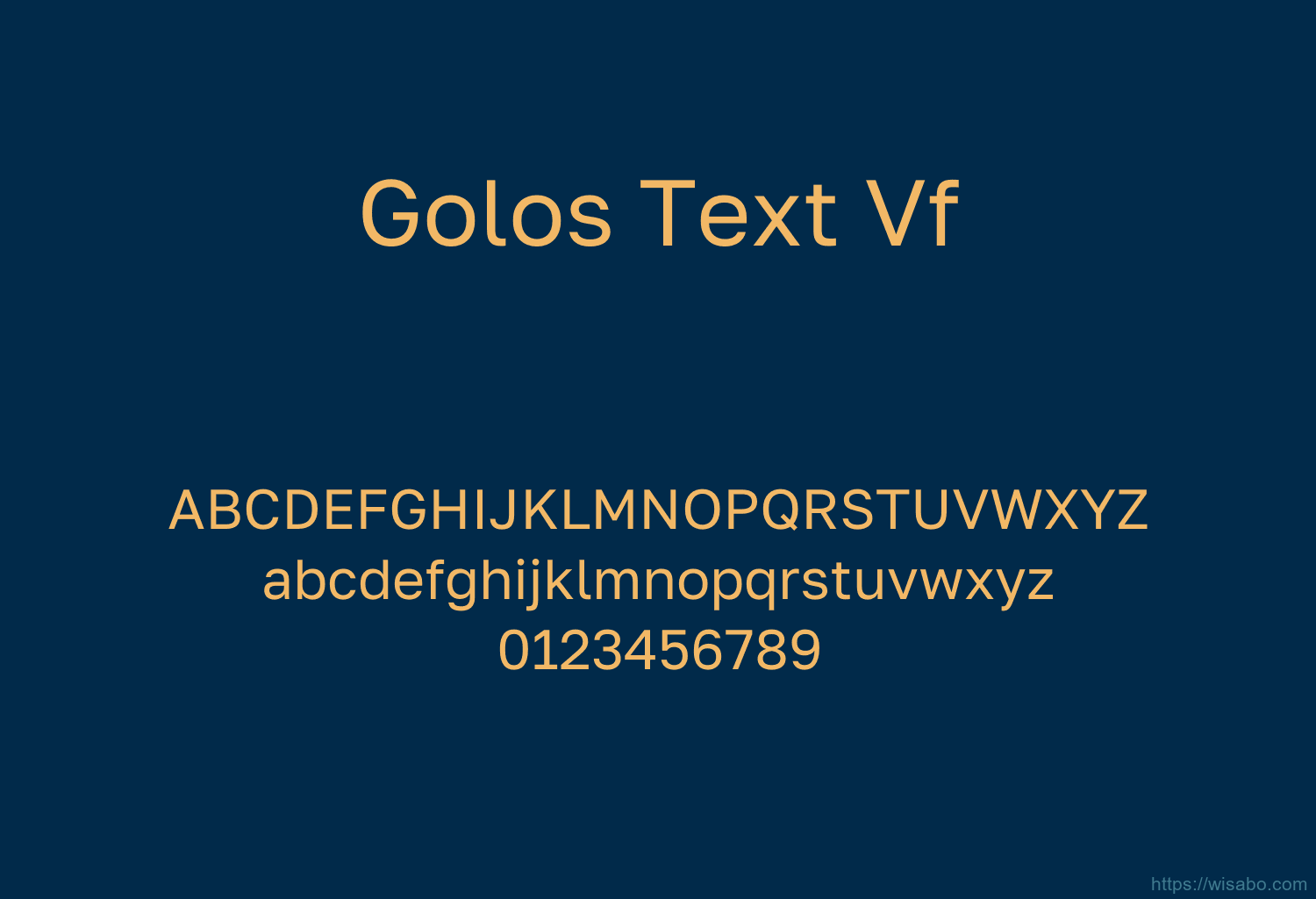Golos Text Vf