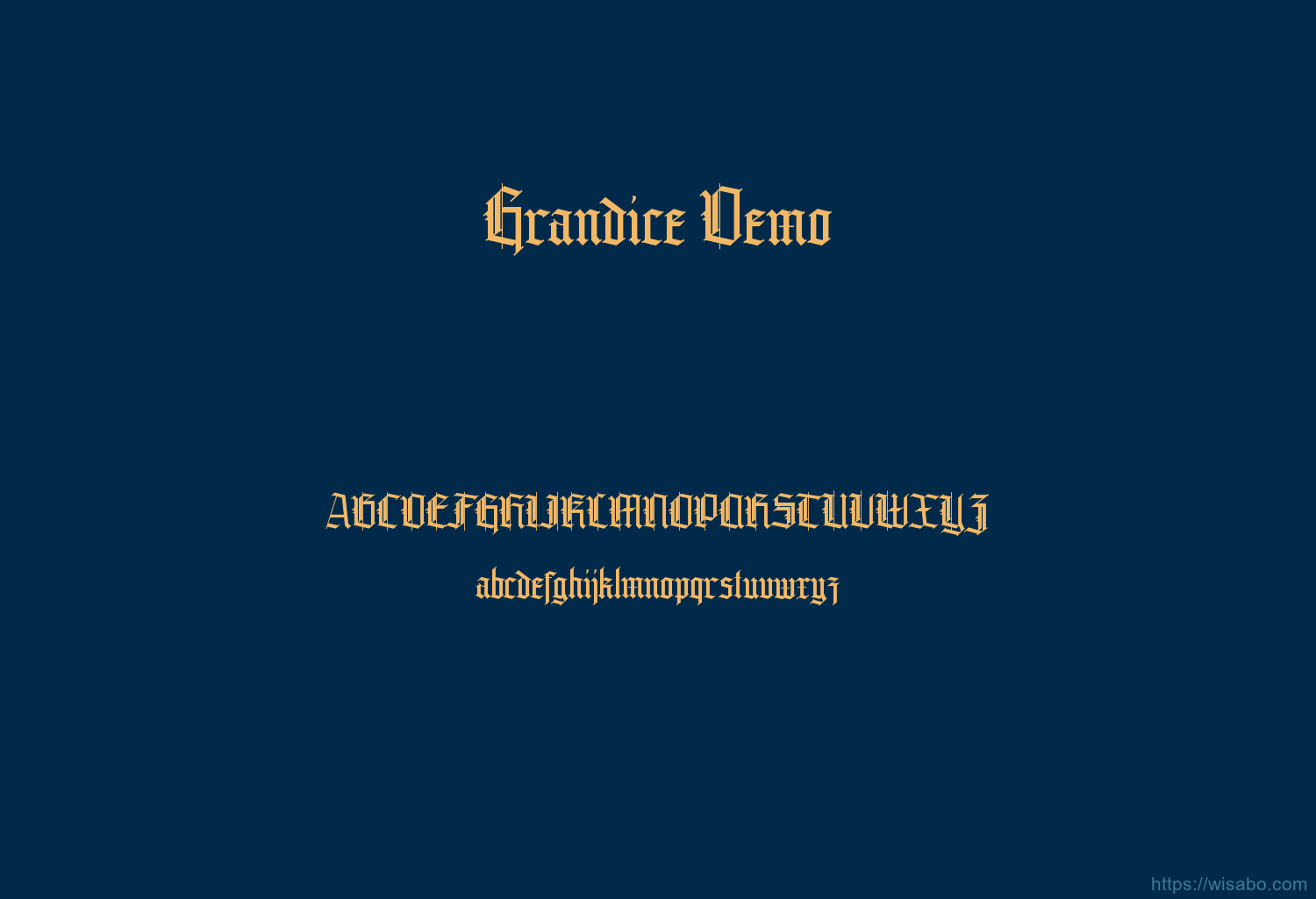 Grandice Demo