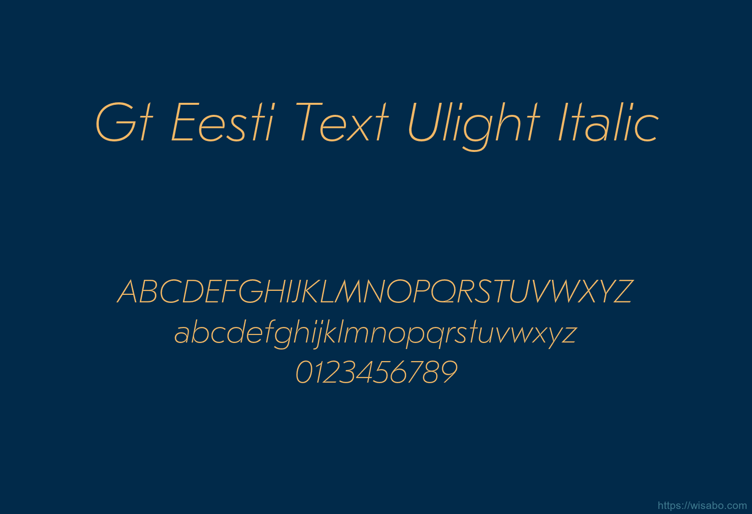 Gt Eesti Text Ulight Italic