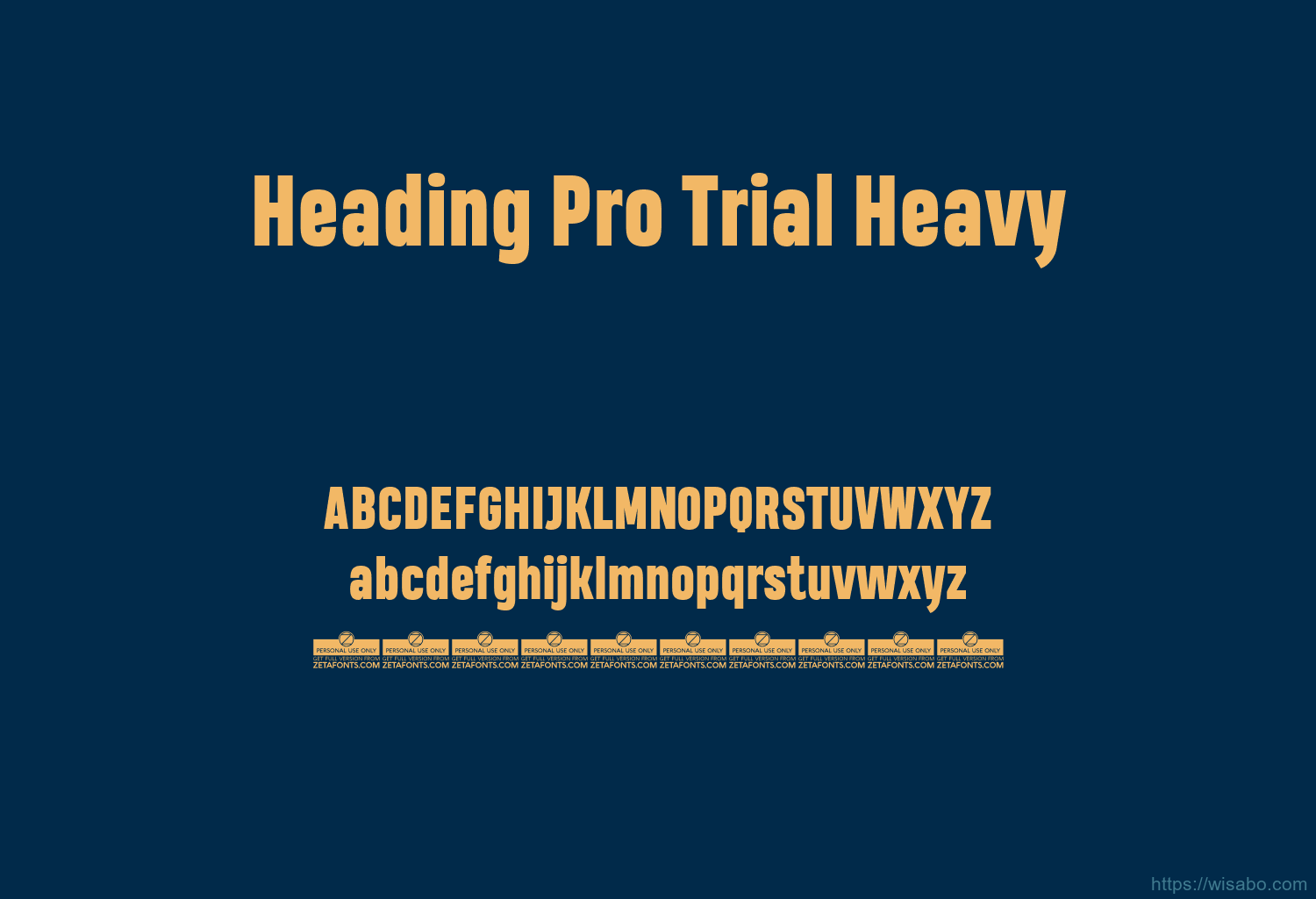 Heading Pro Trial Heavy Heading Pro Trial Heavy