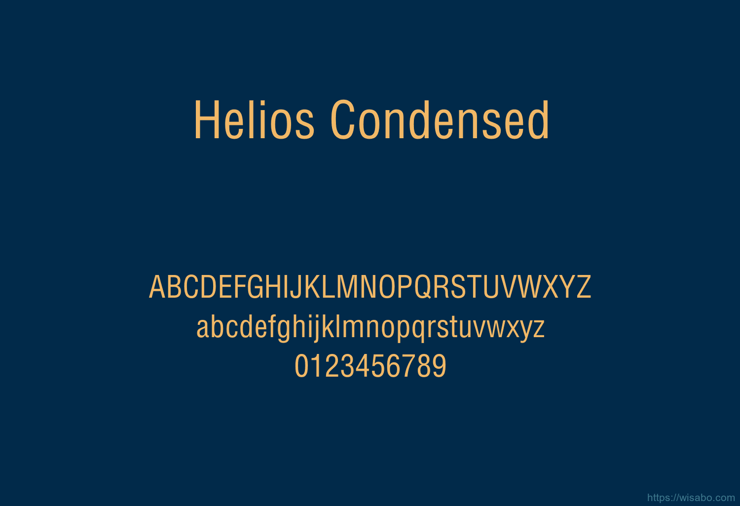 Helios Condensed